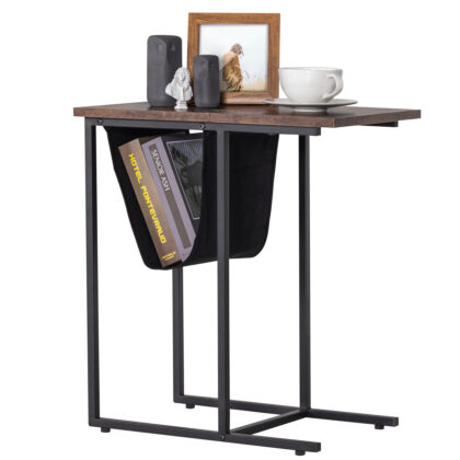 Tektalk C-shaped End Table Side Table