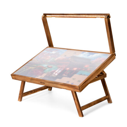 Tektalk Jigsaw Puzzle Table with LED Light, for Up to 1000 Pieces
