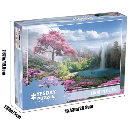 Yesday 1000 Piece Puzzle Jigsaw Puzzle for Teens & Adults - Otherworldly Land of Peace