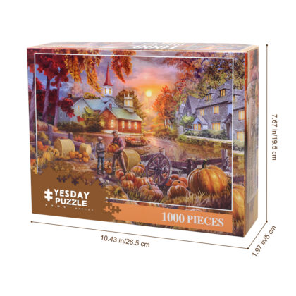 Yesday 1000 Pieces Jigsaw Puzzles for Teens & Adults (Harvest)