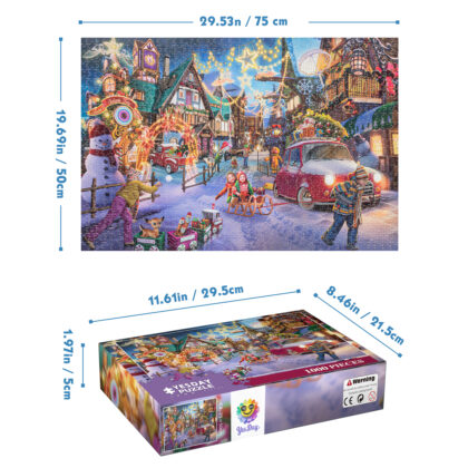 Yesday Puzzles for Adults 1000 Piece - Christmas Entertainment