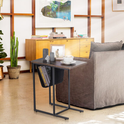 Yesday C-shaped End Table Side Table